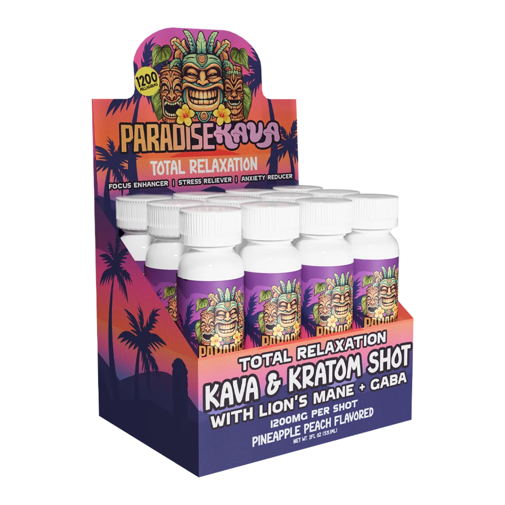Kava + Kratom Shot | 12 pack