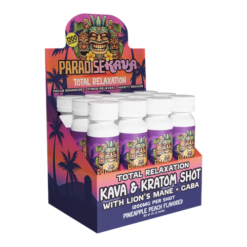 Kava + Kratom Shot | 12 pack
