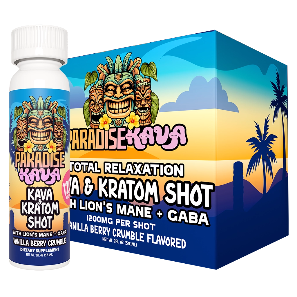 Kava + Kratom Shot | 12 pack